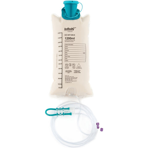 Infinity Enteral Feeding Pump Bag Set, ENFit Connector