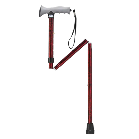 Drive Aluminum Folding Canes with Gel Grip, Height Adjustable