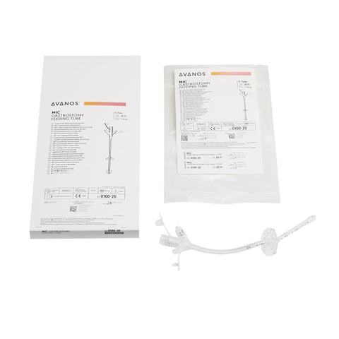 Gastrostomy Feeding Tube MIC 20 Fr Silicone Sterile