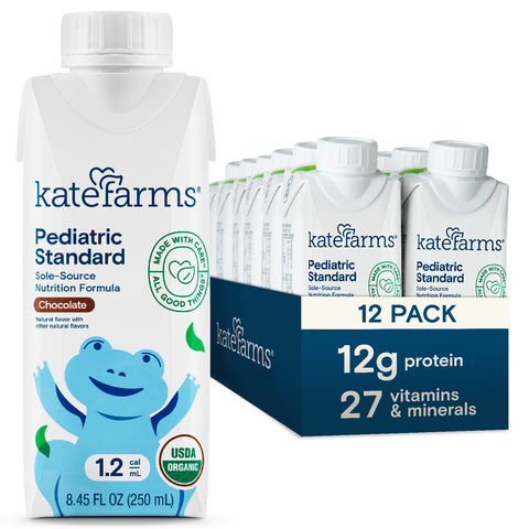 Kate Farms Pediatric Standard 1.2 Sole-Source Nutrition Formula, 8.45 oz.