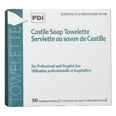 PDI Castile Soap Towelettes, Scented