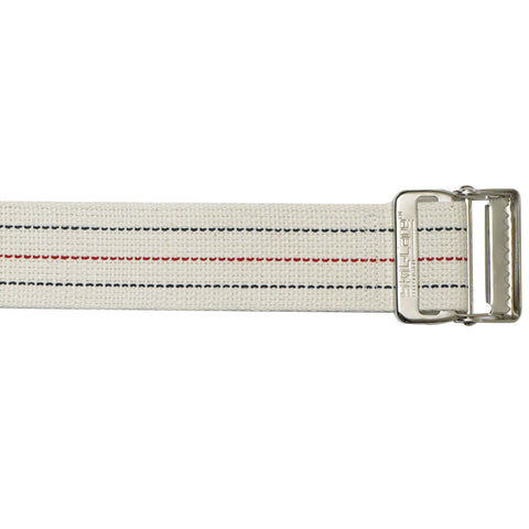 SkiL-Care™ Heavy-Duty Gait Belt with Metal Buckle, Pinstripe