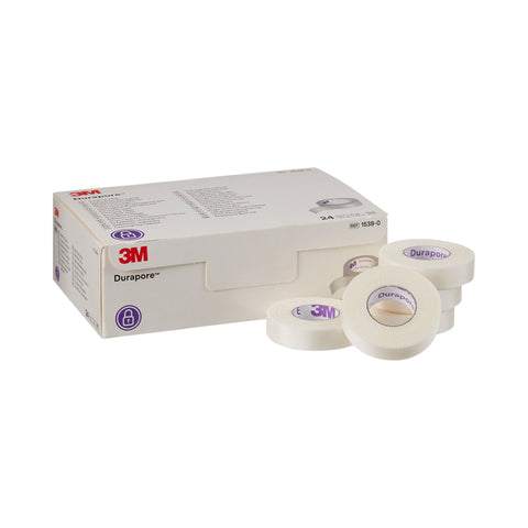 3M™ Durapore™ Silk-Like Cloth Medical Tape, White