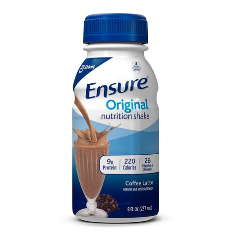 Ensure Original Nutritional Shake, 8 oz, Coffee Latte