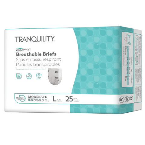 Tranquility Essential Disposable Underpads, Moderate Absorbency