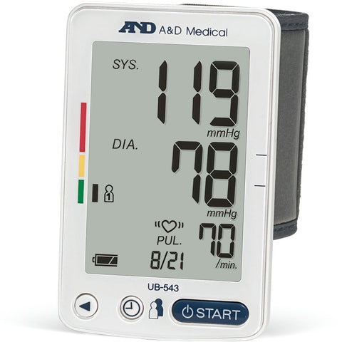 A&D Medical Premium Multi-User Wrist Blood Pressure Monitor