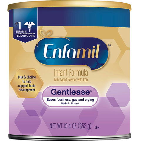 Enfamil Gentlease Infant Formula, Powder, 12.4 oz.