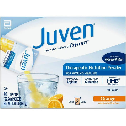 Juven Therapeutic Nutrition Powder for Wound Healing, Orange