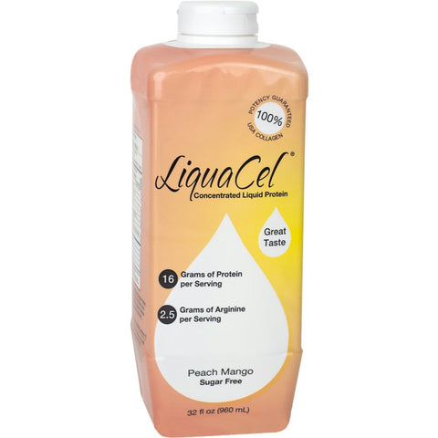 LiquaCel Ready-to-Use Liquid Protein, Peach Mango, 32 oz.