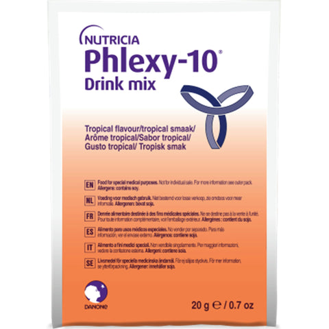 Nutricia Phlexy-10 PKU Oral Supplement, Tropical Surprise Flavor, 20 Grams