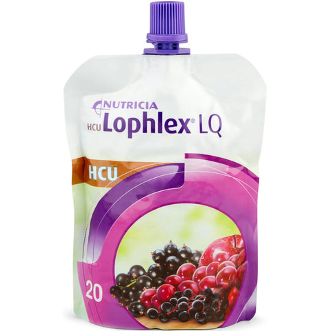 Nutrica HCU Lophlex LQ Ready To Drink Oral Supplement, Juicy Berry Flavor