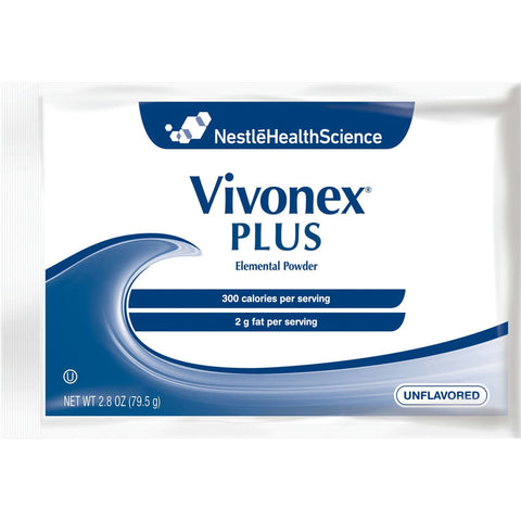 Vivonex Plus Elemental Powder, Unflavored, 2.8 oz. Packets