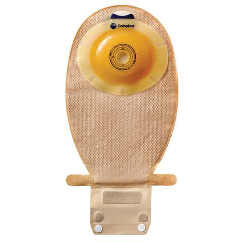 SenSura EasiClose One-Piece Drainable Ostomy Pouch, Convex Light, Transparent, Filtered, Standard Barrier, Belt Tabs, Coloplast