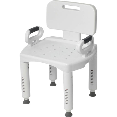 Drive Premium Series Shower Chair with Back and Arms