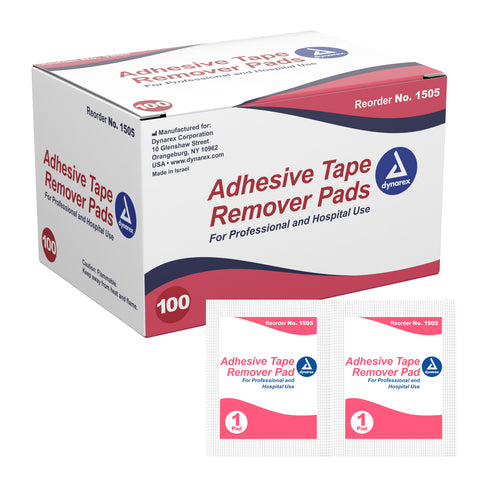 Dynarex Adhesive Tape Remover Pads