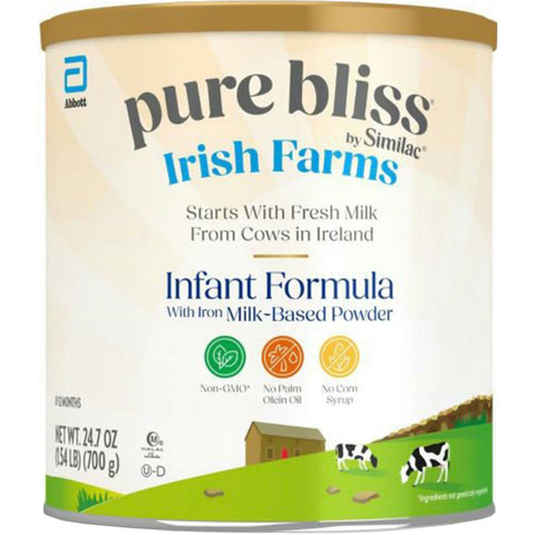 Similac Pure Bliss Irish Farms Infant Formula with Iron