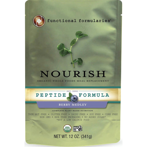 Functional Formularies Nourish Peptide Organic Pediatric Meal Replacement