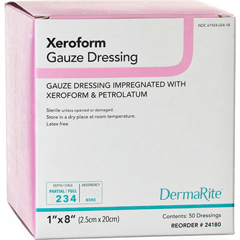 DermaRite Xeroform Gauze Dressing