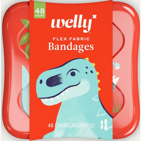 Welly Bravery Badges Assorted Flex Fabric Bandages