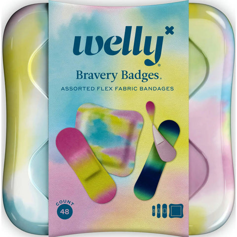 Welly Bravery Badges Assorted Flex Fabric Bandages