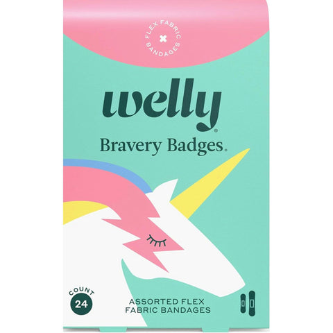 Welly Bravery Badges Assorted Flex Fabric Bandages