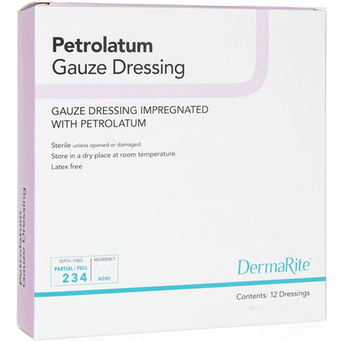 DermaRite Petrolatum Gauze Dressing