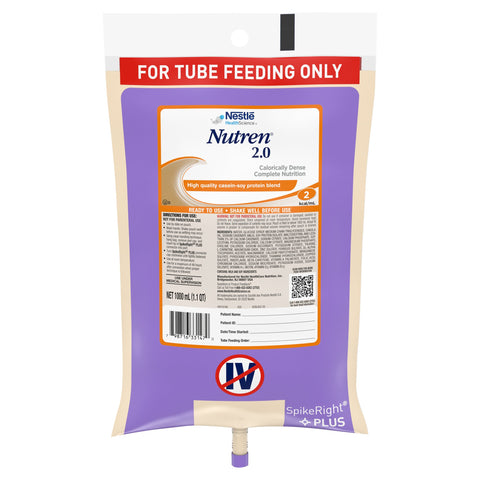 NutrenÂ® 2.0 Tube Feeding Formula, Ready to Hang Prefilled Container