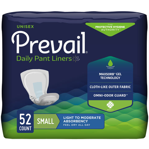 Prevail® Daily Pant Liners Light – Moderate Bladder Control Pad