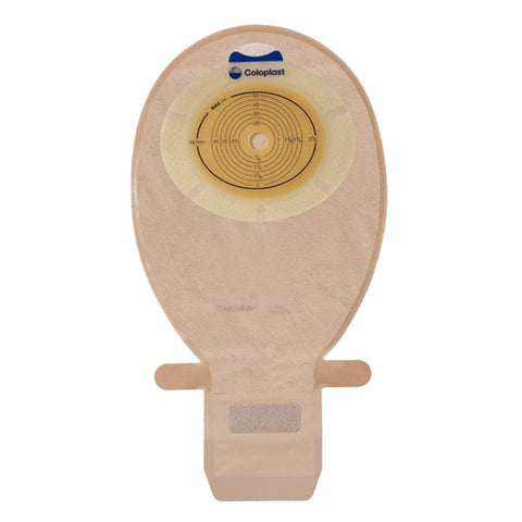 SenSura EasiClose One-Piece Drainable Ostomy Pouch, Flat Standard Barrier, Opaque, Coloplast