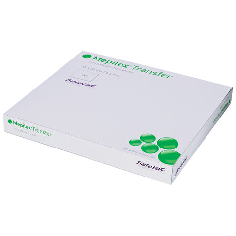 Molnlycke Mepilex Transfer Silicone Adhesive Dressing
