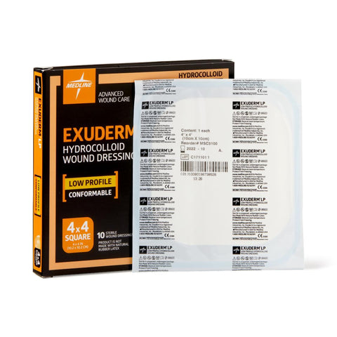 Exuderm LP Hydrocolloid Wound Dressing