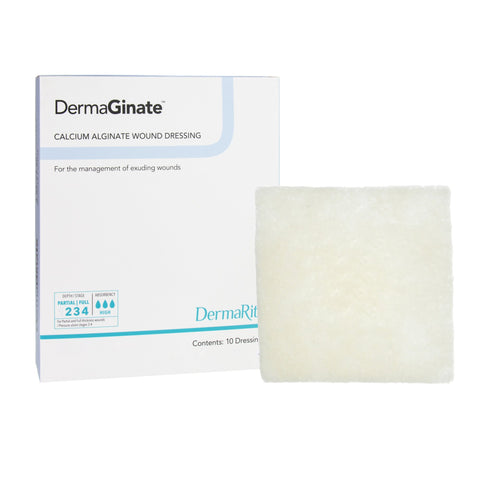 DermaRite DermaGinate Calcium Alginate Wound Dressing