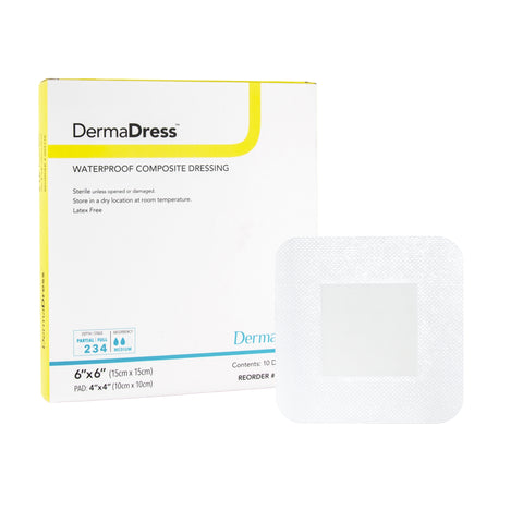 DermaDress Waterproof Composite Dressing