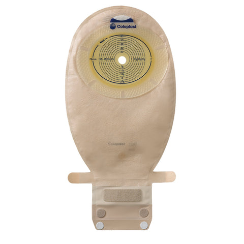 SenSuraÂ® Xpro Flat 1-Piece Transparent Ostomy Pouch