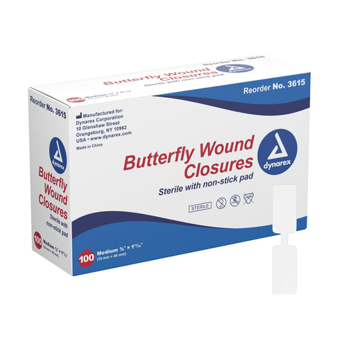 Dynarex® Butterfly Wound Closure Strip