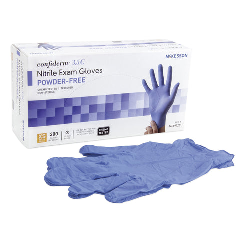 McKesson Confiderm 3.5C Nitrile Exam Gloves