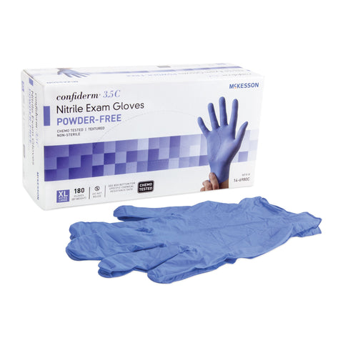 McKesson Confiderm 3.5C Nitrile Exam Gloves