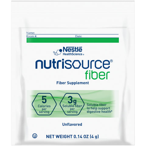 Oral Supplement Nutrisource Fiber Powder Individual Packet