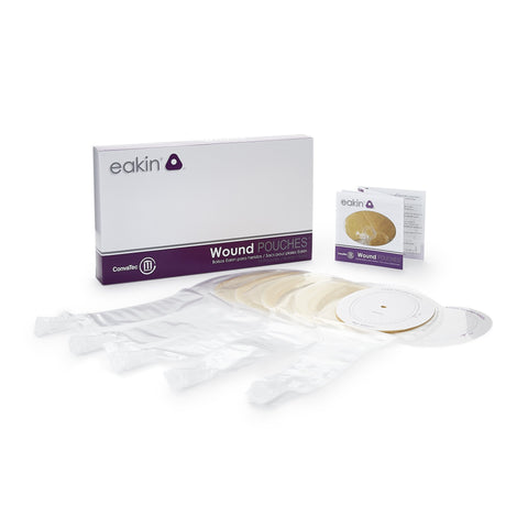 Eakin Fistula Wound Pouch with Tap Closure