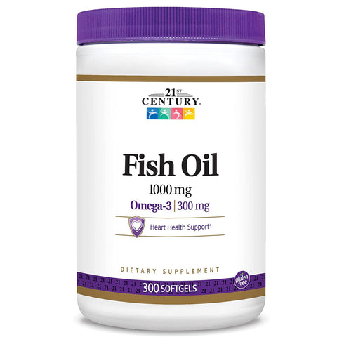 Omega 3 Supplement 21st Century Fish Oil Softgel