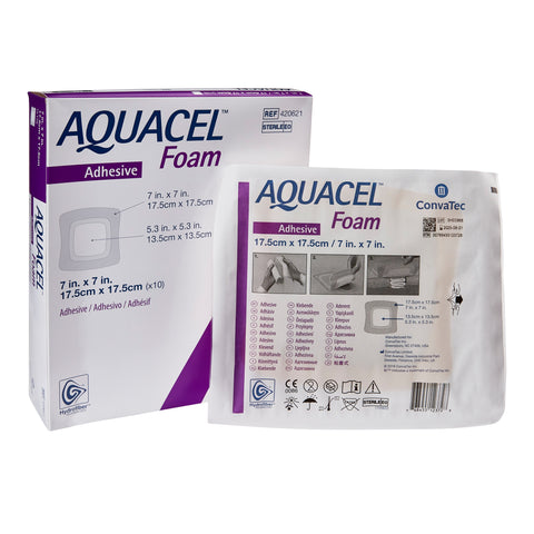 Aquacel Foam Gelling Adhesive Dressing