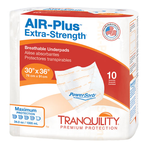 Tranquility® AIR-Plus Extra-Strength Positioning Underpad