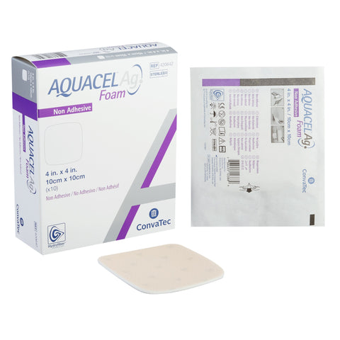 Aquacel Ag Foam Non-Adhesive Dressing