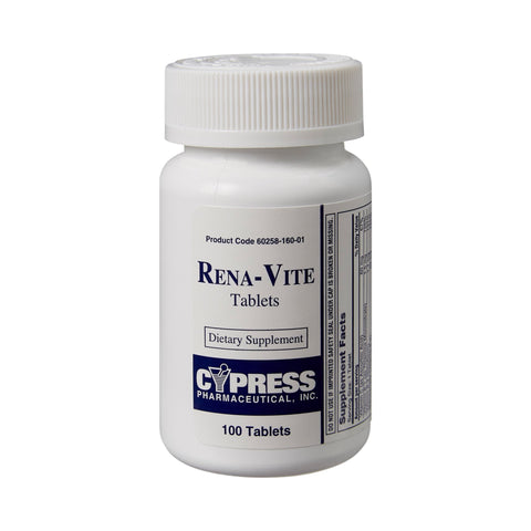 Multivitamin Supplement Rena-Vite Folic Acid Vitamin B Tablet
