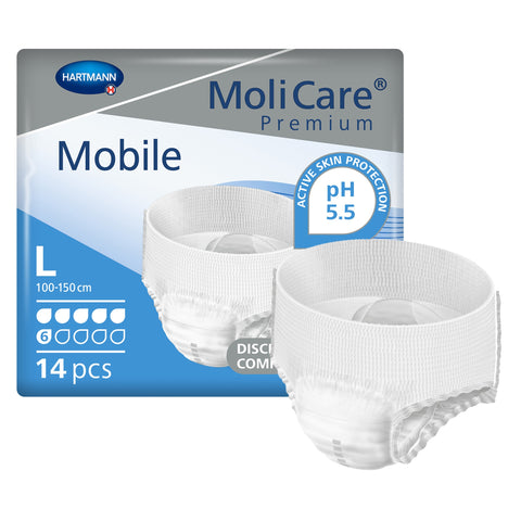 MoliCare® Premium Mobile 6 Drop Absorbency Incontinence Underwear