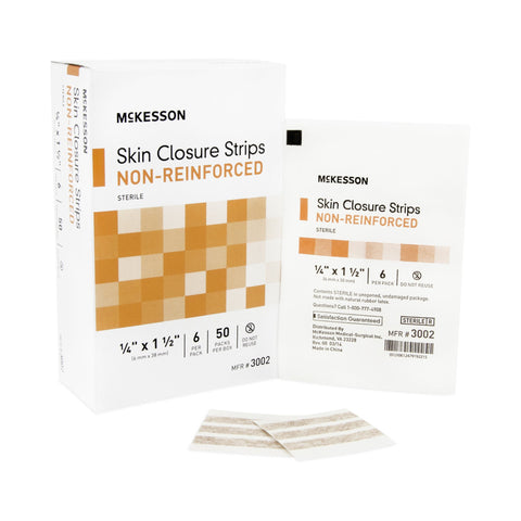 McKesson Nonreinforced Skin Closure Strip