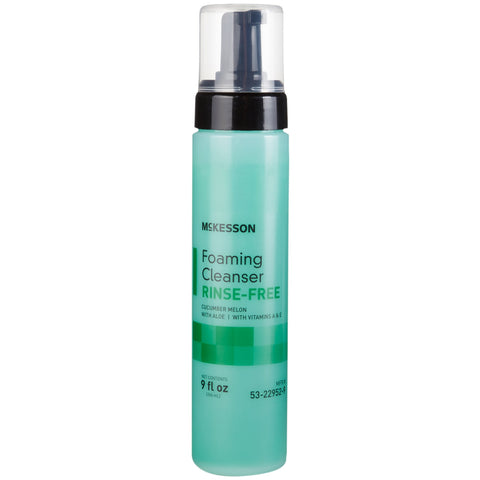 McKesson Rinse-Free Body Wash, Cucumber Melon Scent, Pump Bottle
