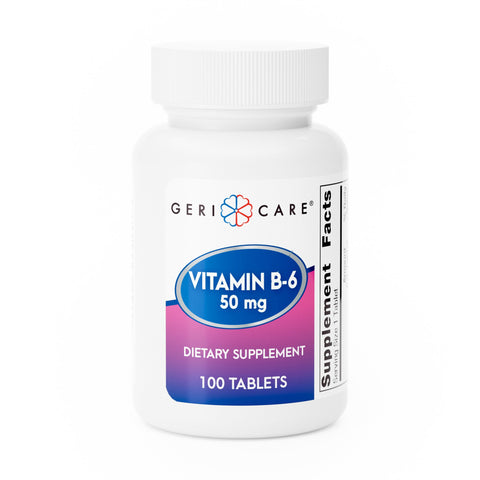 Vitamin Supplement Geri-Care Vitamin B6 Tablet