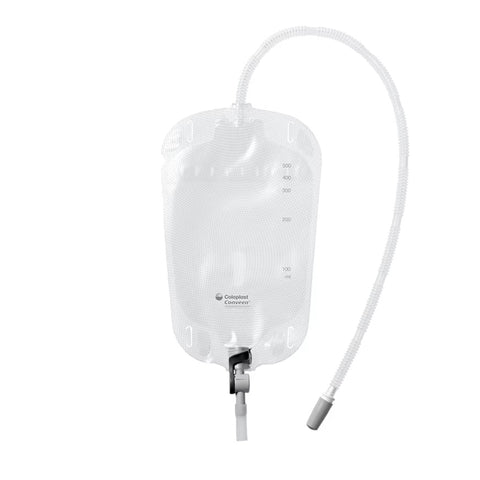 Conveen® Security+ Leg Bag, Levered Opening, Vinyl Straps
