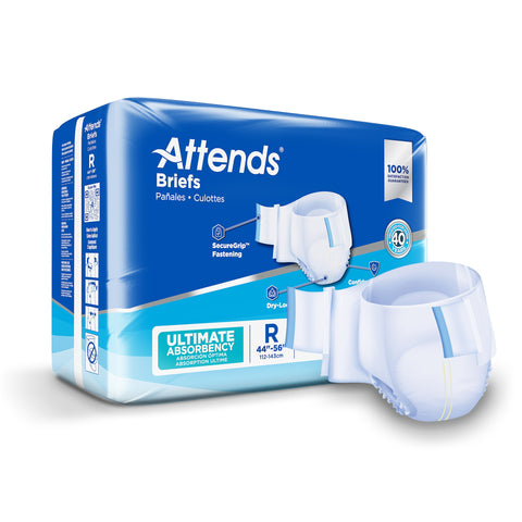 Attends Adult Incontinence Briefs, Ultimate Absorbency